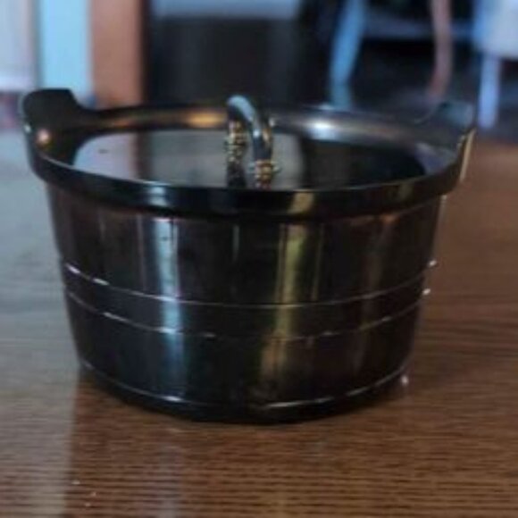 Mid Century Moern Gorham vintage 1950's butter tub - Picture 1 of 8